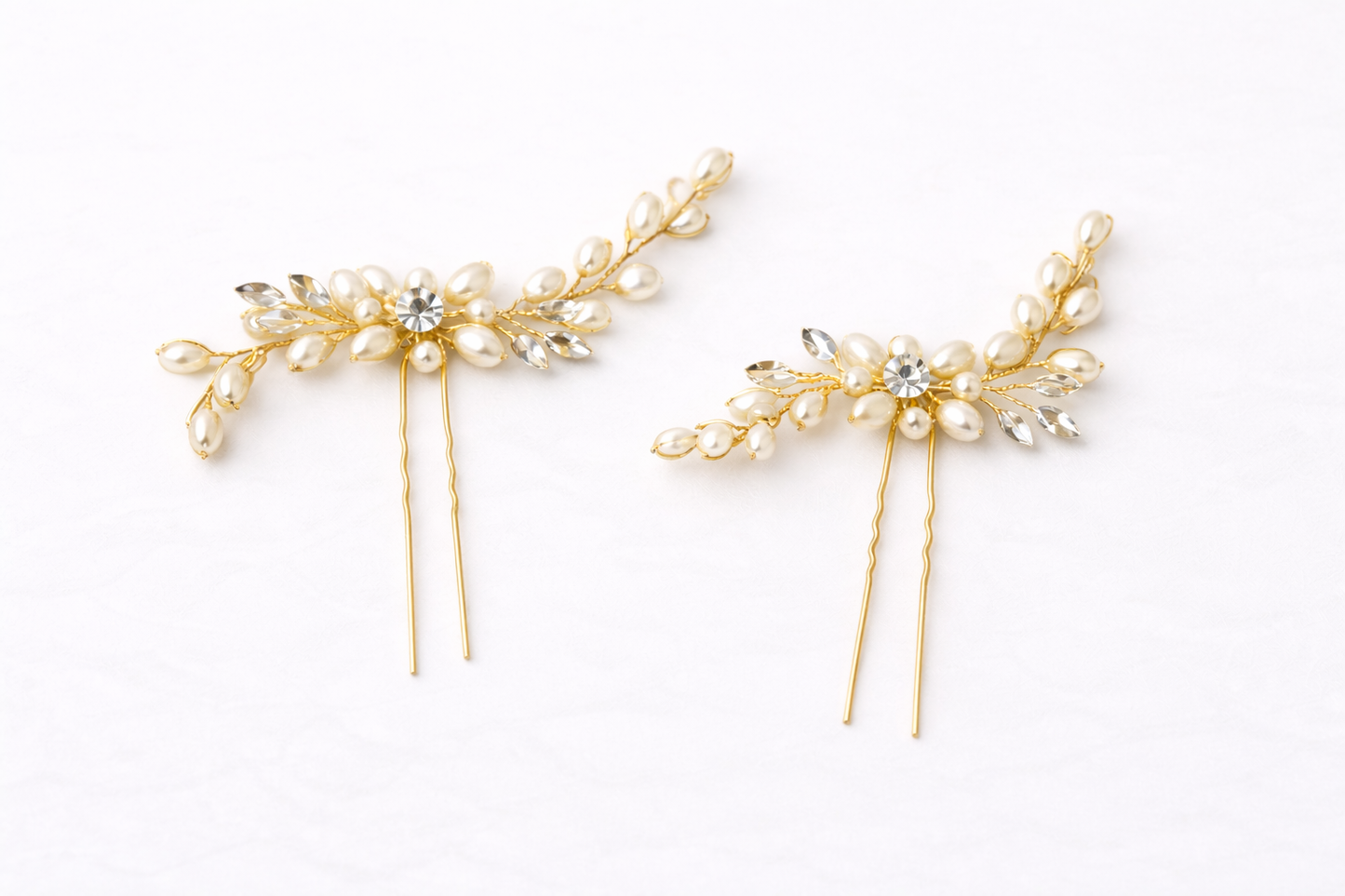 Brillo Knot 2 Pieces Gold Hair Pin