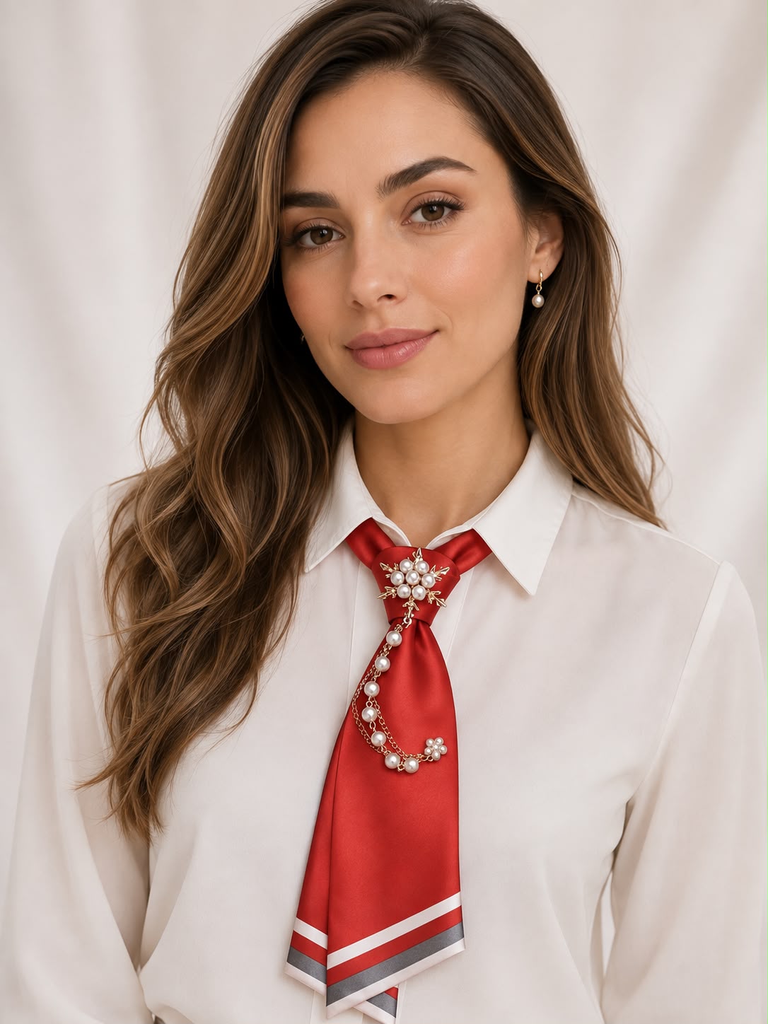 The Elegant Red Tie