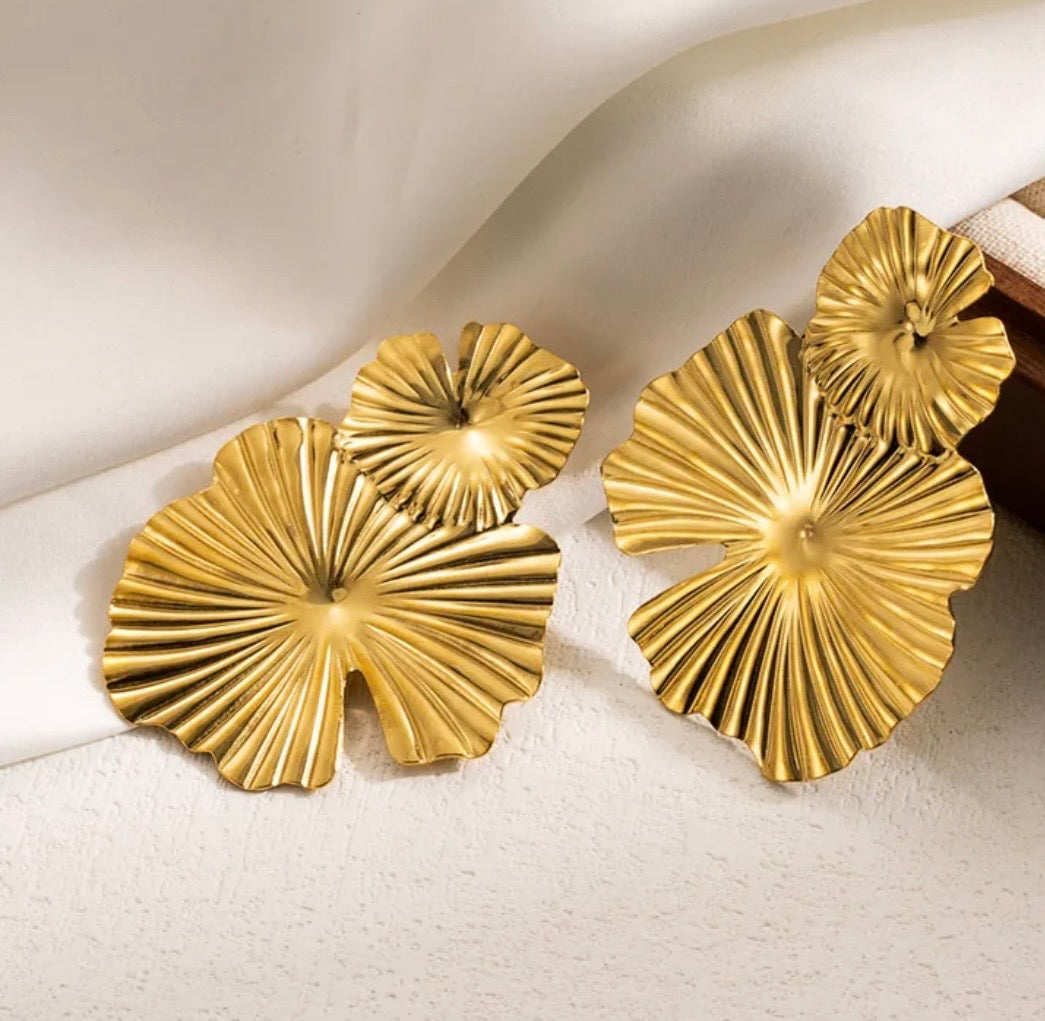 Everleaf Glow Stainless Steel Earrings