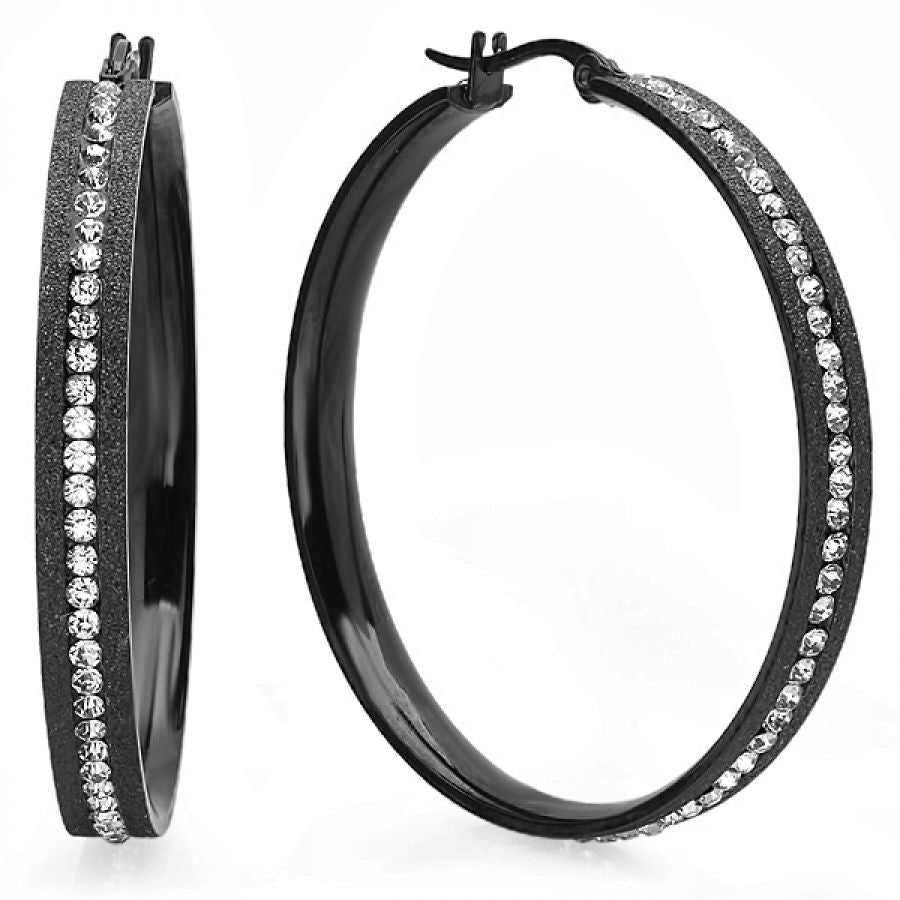 Reflejos de Estrella Hoop Earrings
