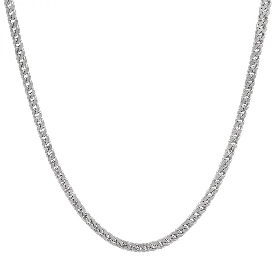 Men's Stainless Steel Franco Box Chain Necklace