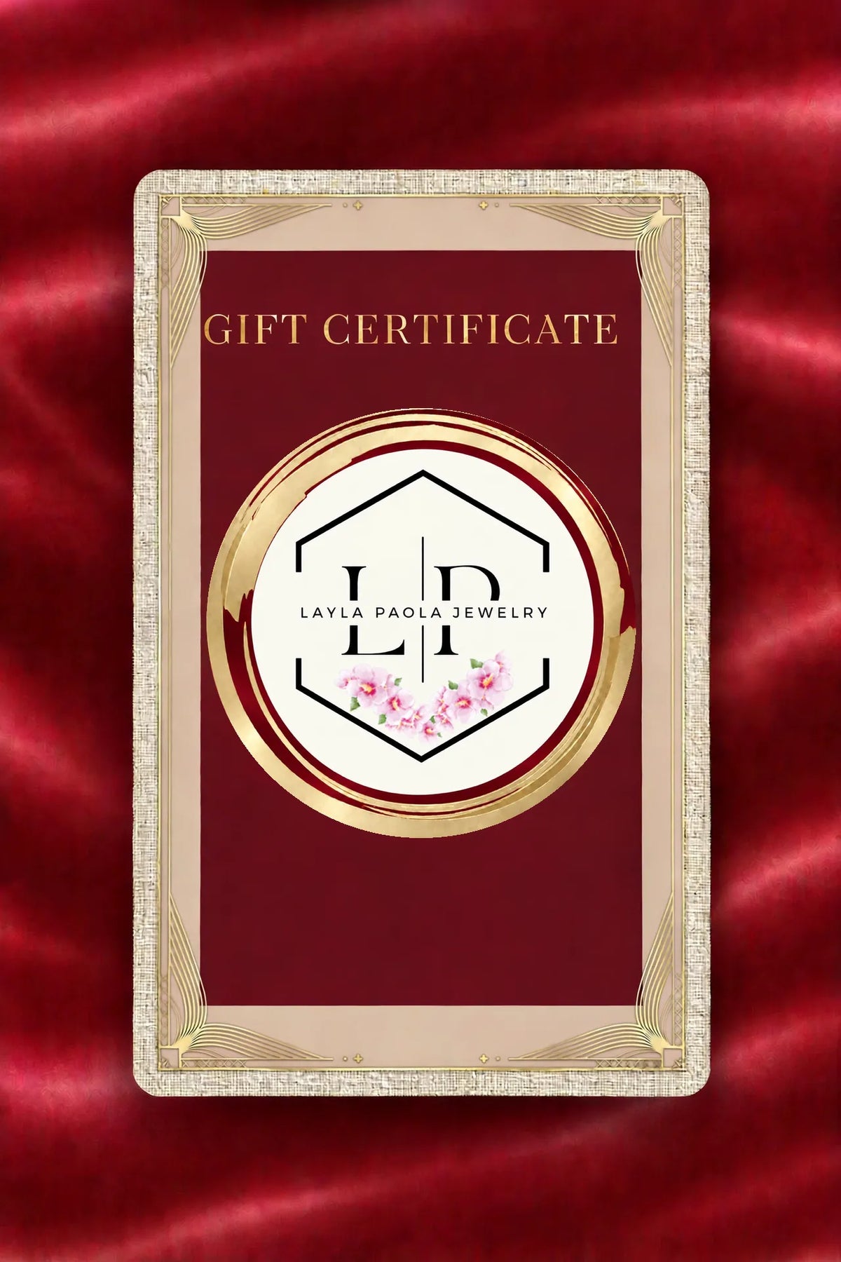 GIFT CERTIFICATE