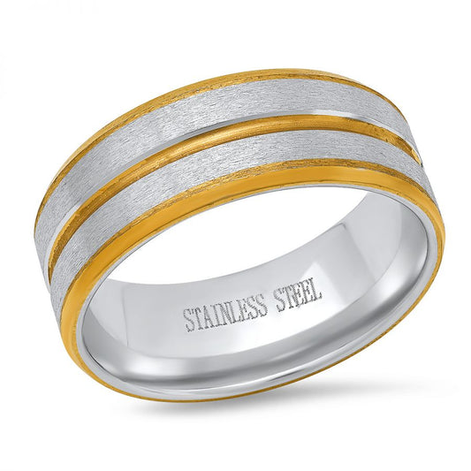 Modern Style  Stainless Steel Ring.