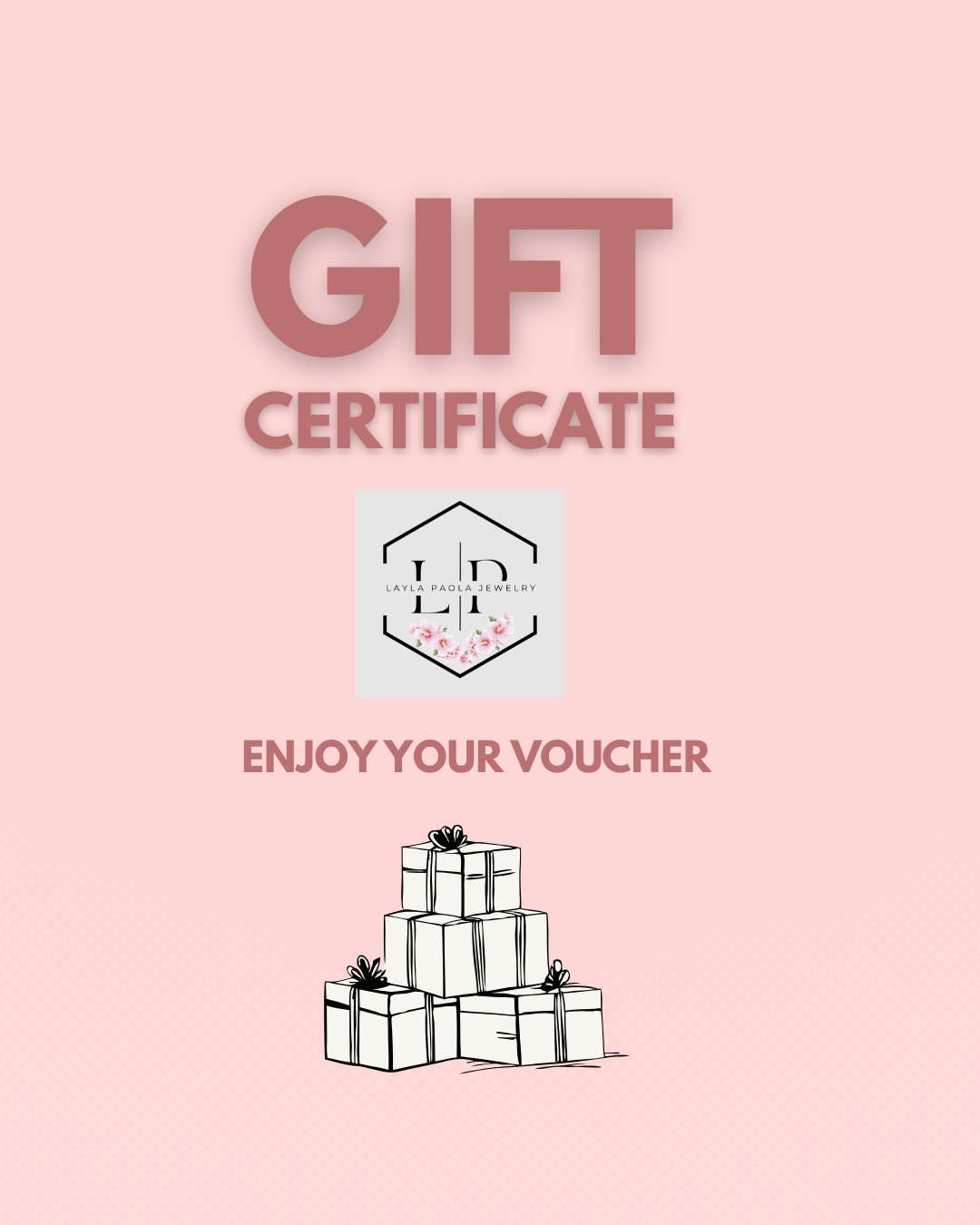 GIFT CERTIFICATE
