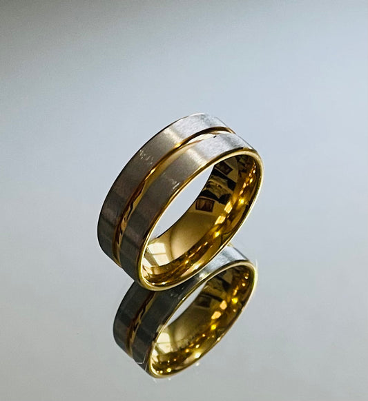 Modern Style  Stainless Steel Ring.