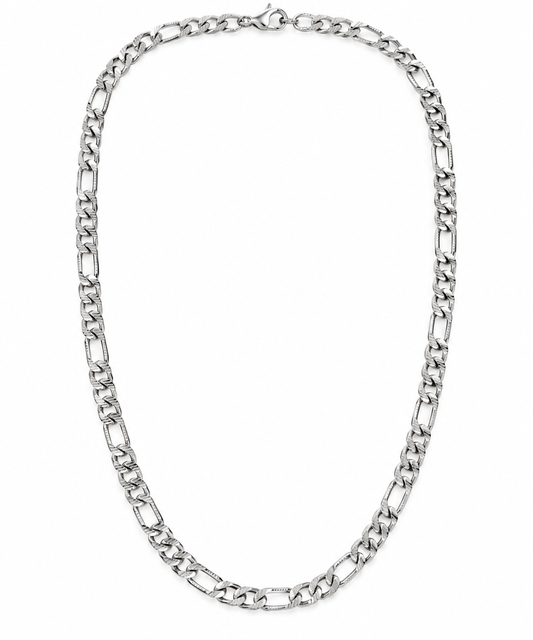 Stainless Steel Terra Link Necklace.