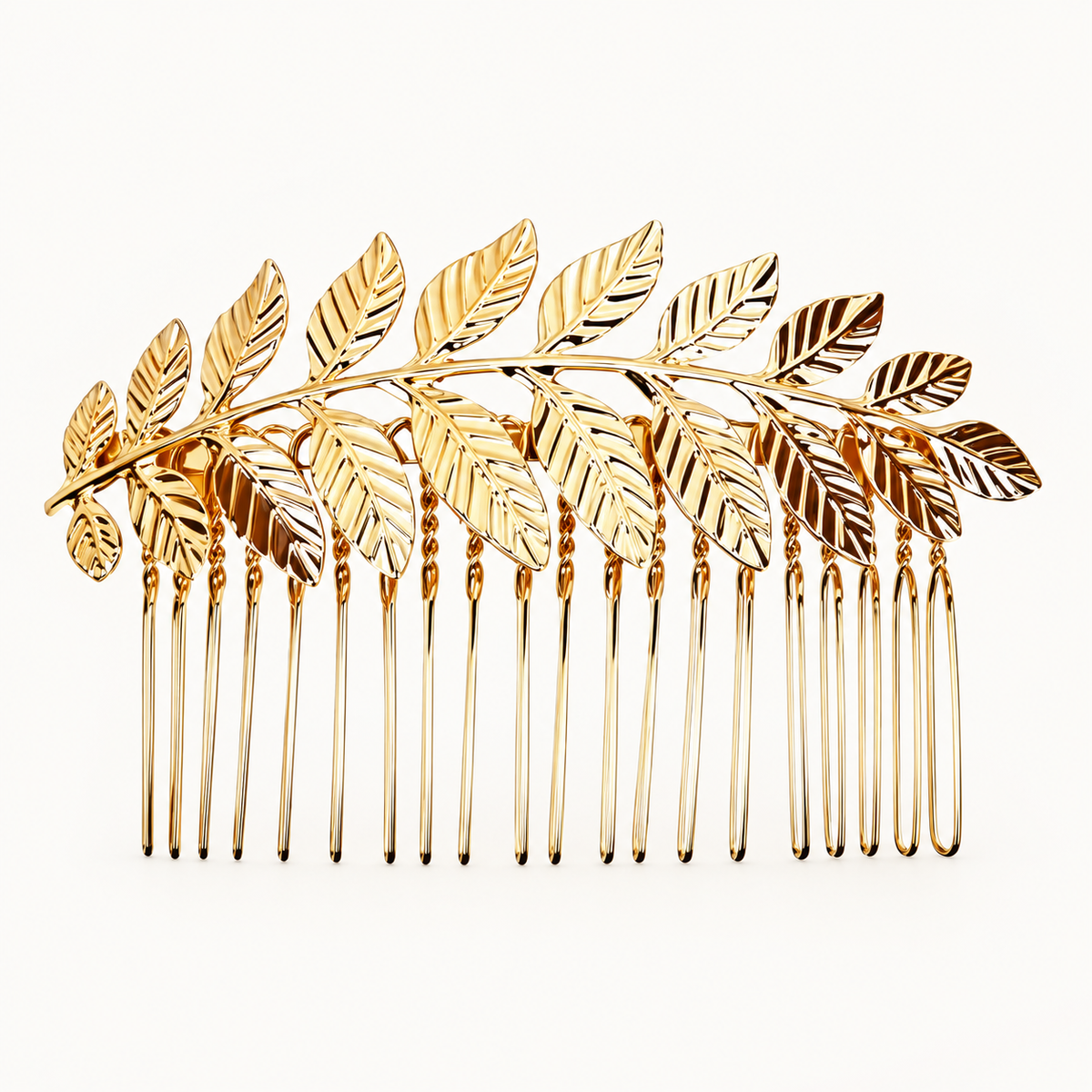 Gold Glow Hair Comb