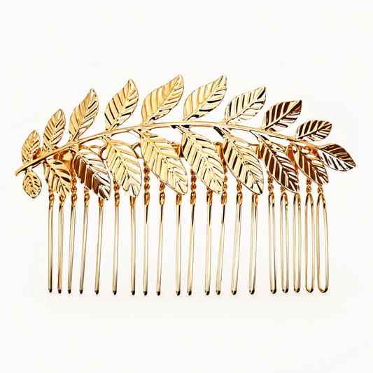 Gold Glow Hair Comb