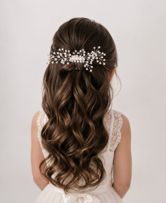 White  Pearl Hair Accessory