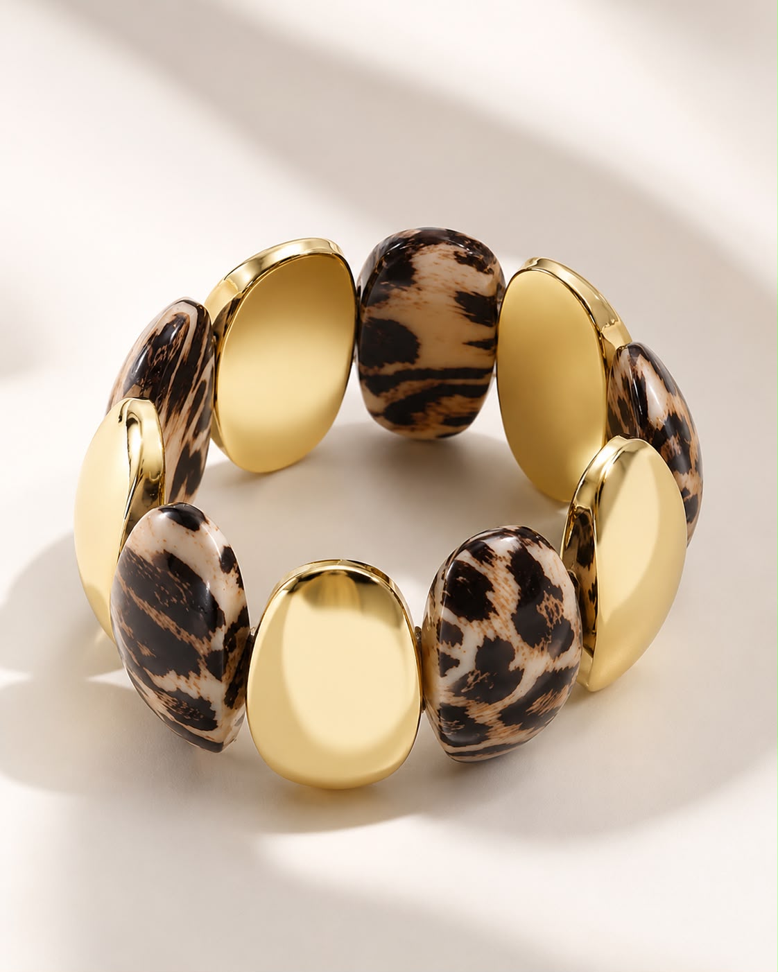 Leopard Seamless Elastic Finish Bracelet