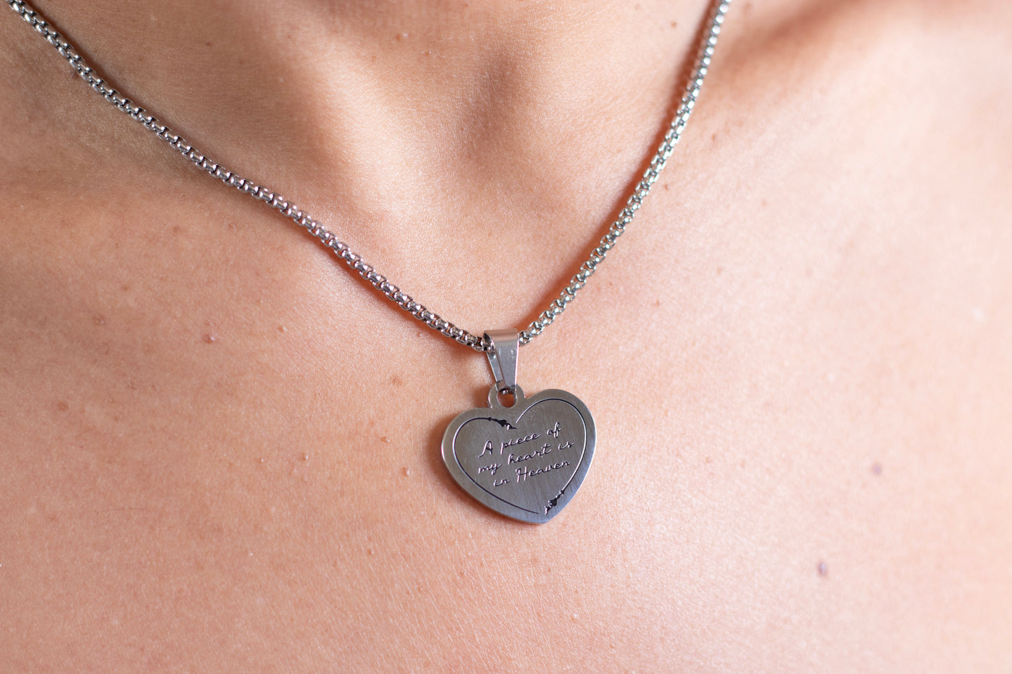 Forever Fusion Stainless Steel Necklace.