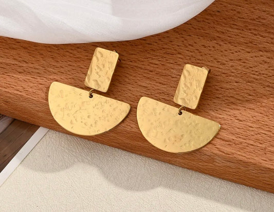 Maple Everleaf Stainless Steel Earrings.