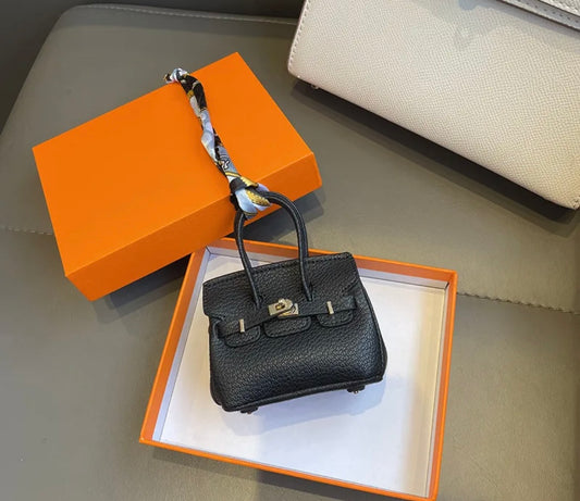 Black Chic Mini Purse AirPod Case