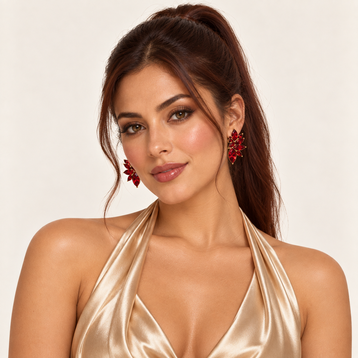 Pendientes Rojo Encanto