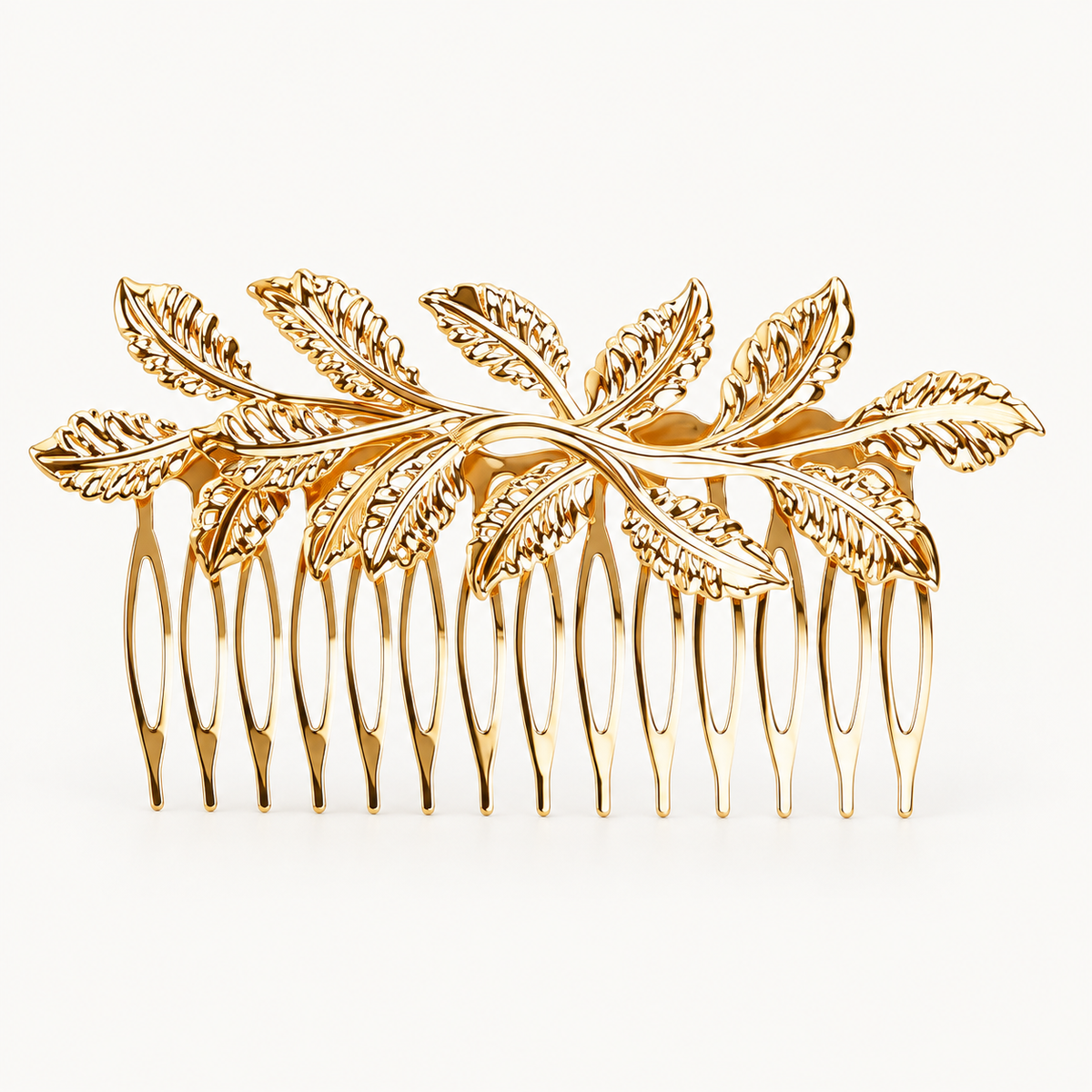 Gold Glow Hair Comb