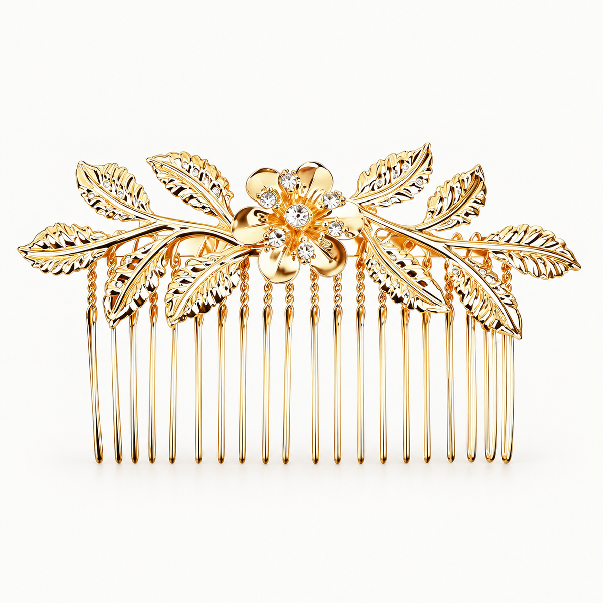 Gold Glow Hair Comb