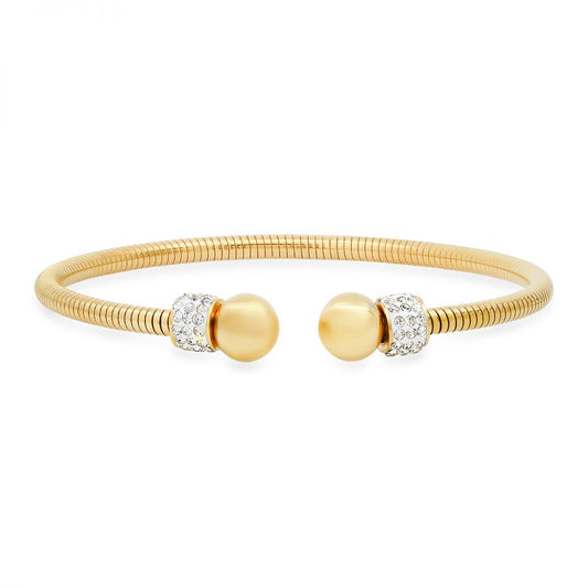 Gaby's Gold Plated Stainless Steel Bracelet