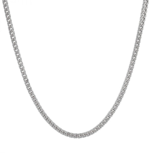 Men's Stainless Steel Franco Box Chain Necklace